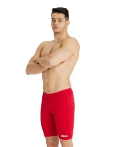 Arena Team Solid Jammer -Swim Hub Pro 004771 450 men s team swim jammer solid f 001 o