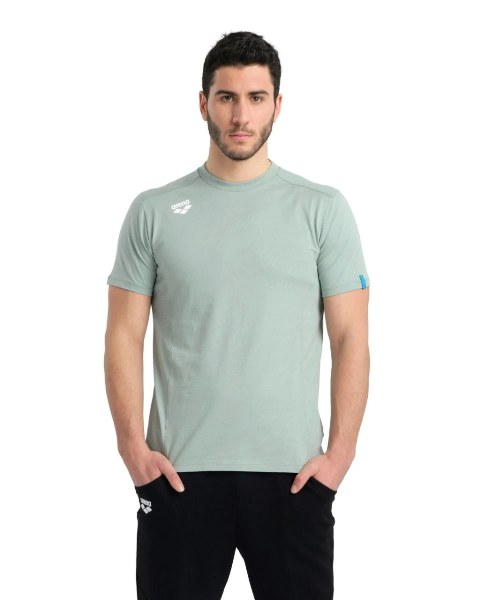 Arena Team Solid Panel Cotton T-Shirt 5 Arena Team Solid Panel Cotton T-Shirt - Image 3