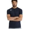 Arena Team Solid Panel Cotton T-Shirt 2 Arena Team Solid Panel Cotton T-Shirt -Swim Hub Pro 004899 700 team t shirt panel 001 o 3 7 1