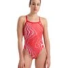 Arena Marbled Challenge Back 2 Arena Marbled Challenge Back -Swim Hub Pro 005562 450 women s swimsuit challenge back marbled 001 o