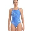 Arena Marbled Light Drop Back 1 Arena Marbled Light Drop Back -Swim Hub Pro 005563 777 women s swimsuit lightdrop back marbled 001 o