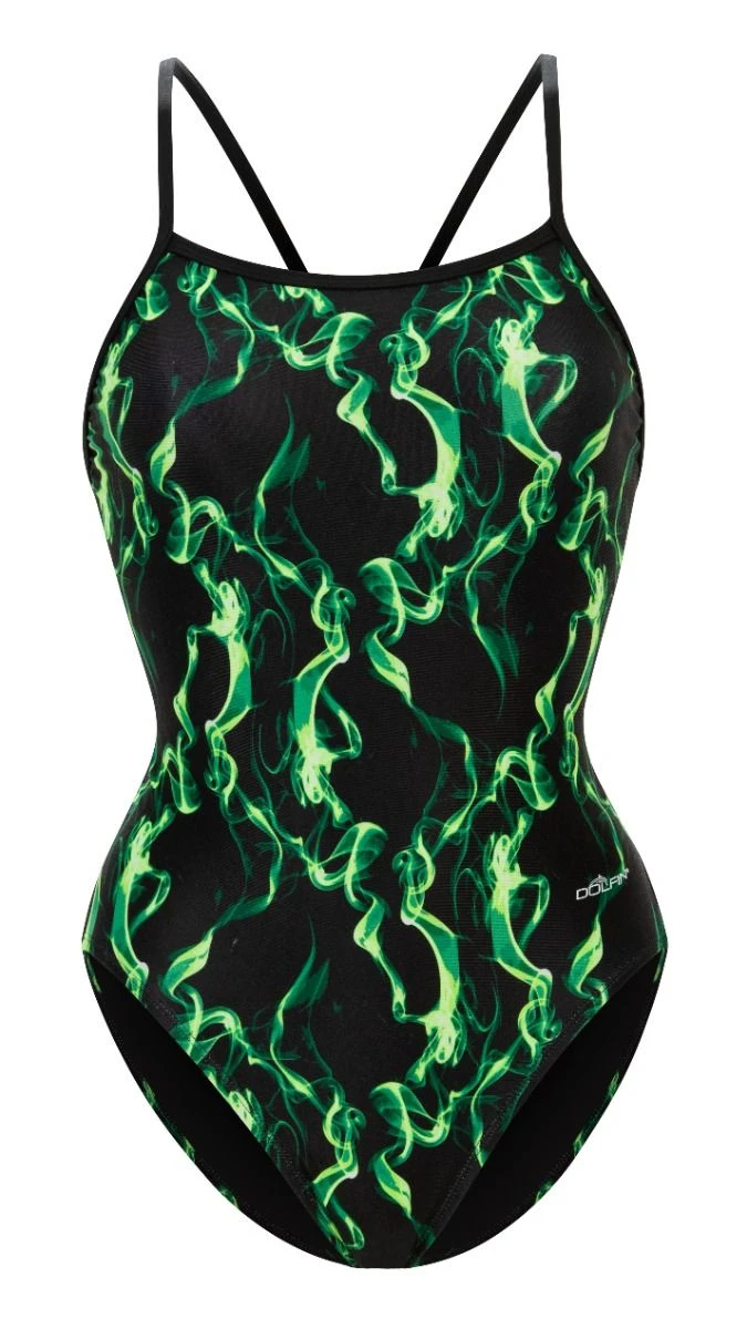 Dolfin Women's Print V-Back One Piece 7 Dolfin Women's Print V-Back One Piece - Image 5