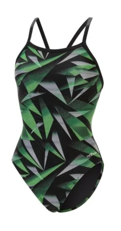 Dolfin Women's Print V2 Back One Piece -Swim Hub Pro 0531 a33d front