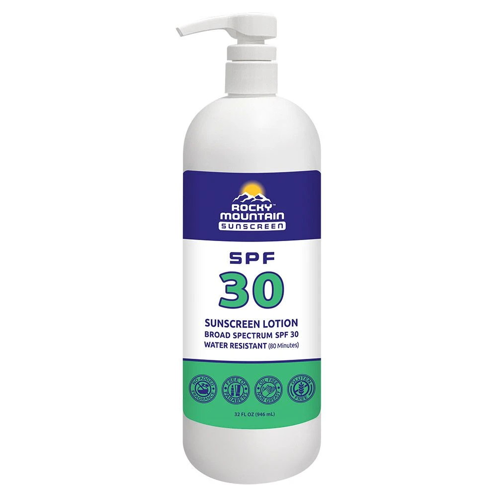 Rocky Mountain Pump 32oz Sunscreen SPF 30 3 Rocky Mountain Pump 32oz Sunscreen SPF 30