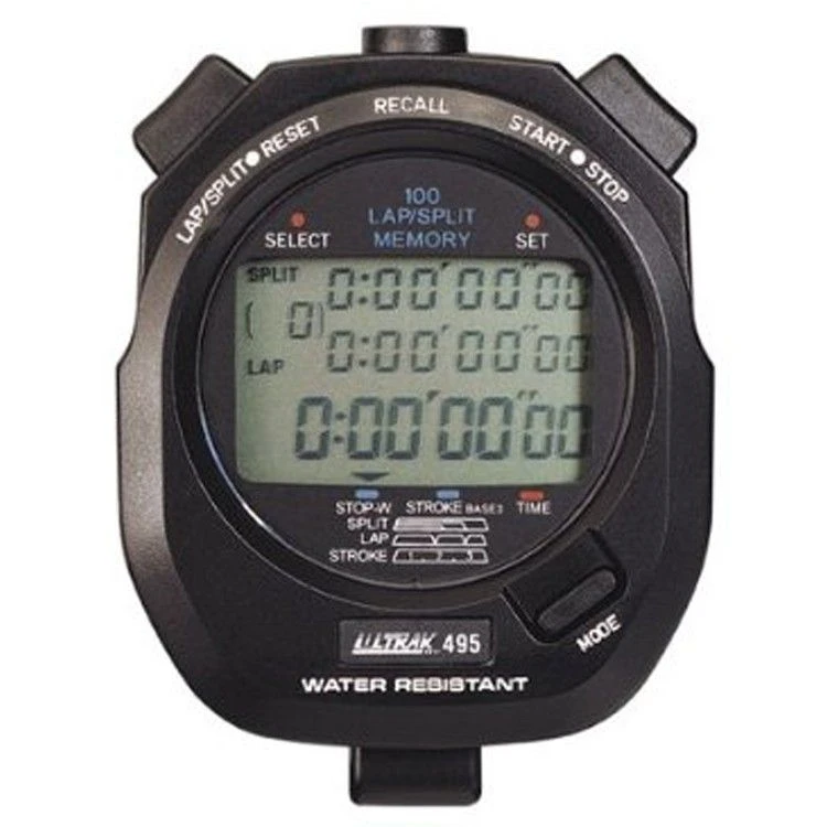 Ultrak 495-100 Lap Memory Stopwatch 3 Ultrak 495-100 Lap Memory Stopwatch