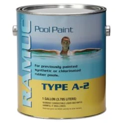 Ramuc Type A-2 Rubber Based Premium Pool Paint 5-gallon