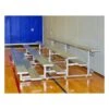 Tip And Roll Bleachers 2 Tip And Roll Bleachers -Swim Hub Pro 17561