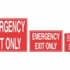Emergency Exit Only Sign 1 Emergency Exit Only Sign -Swim Hub Pro 18123
