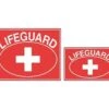 Lifeguard Oval Sign -Swim Hub Pro 18140