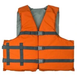 RISE Adult Rip Stop Life Vest 10 RISE Adult Rip Stop Life Vest -Swim Hub Pro 2001rs rustic orange front
