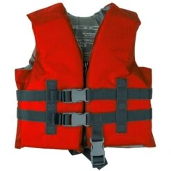 RISE Children's Rip Stop Life Vest 9 RISE Children's Rip Stop Life Vest -Swim Hub Pro 3004rs red front