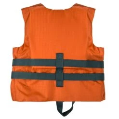 RISE Children's Rip Stop Life Vest 10 RISE Children's Rip Stop Life Vest -Swim Hub Pro 3004rs rustic orange back