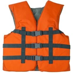 RISE Youth Rip Stop Life Vest 8 RISE Youth Rip Stop Life Vest -Swim Hub Pro 3007rs rustic orange front2