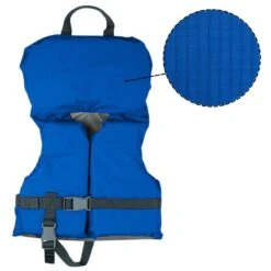 RISE Infant Rip Stop Life Vest 12 RISE Infant Rip Stop Life Vest -Swim Hub Pro 3303rs blue front withswatchnew 1