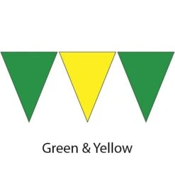 Kiefer Plastic Flags - 100 Ft. (Pair) 16 Kiefer Plastic Flags - 100 Ft. (Pair) -Swim Hub Pro 600120 grn ylw 2