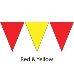 Plastic Backstroke Flags - 45 Ft. (Pair) 20 Plastic Backstroke Flags - 45 Ft. (Pair) -Swim Hub Pro 600120 red ylw