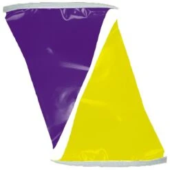 100 Ft. Polyethylene Flags 23 100 Ft. Polyethylene Flags -Swim Hub Pro 65250 purple yellow 2 2
