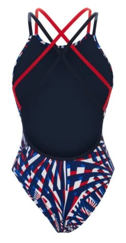 Dolfin Women's Print Atomic Double X Back 24 Dolfin Women's Print Atomic Double X Back -Swim Hub Pro 6a00 b41d back