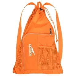 Speedo Deluxe Ventilator Mesh Bag 19 Speedo Deluxe Ventilator Mesh Bag -Swim Hub Pro 7520118 bright marigold 1 1