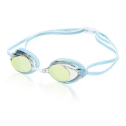 Speedo Women's Vanquisher 2.0 Mirrored Goggle 24 Speedo Women's Vanquisher 2.0 Mirrored Goggle -Swim Hub Pro 7750129 blue2