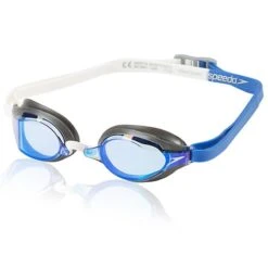 Speedo Speed Socket 2.0 Mirrored Goggle 22 Speedo Speed Socket 2.0 Mirrored Goggle -Swim Hub Pro 7750204 dazzling blue
