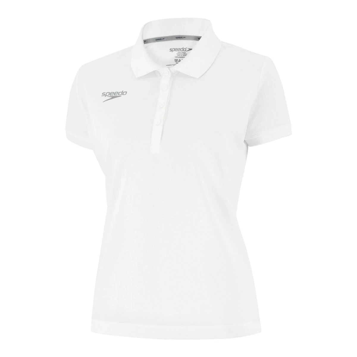 Speedo Women's Solid Polo 5 Speedo Women's Solid Polo - Image 3