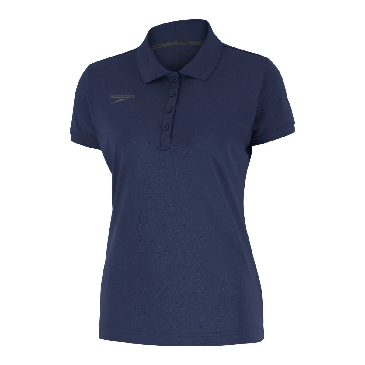 Speedo Women's Solid Polo 7 Speedo Women's Solid Polo - Image 5