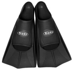 Kiefer Silicone Training Fins 12 Kiefer Silicone Training Fins -Swim Hub Pro 800093 b black 1