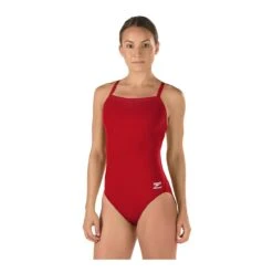 Speedo Solid Endurance Flyback 27 Speedo Solid Endurance Flyback -Swim Hub Pro 819016 maroon front