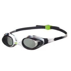 Arena Spider Jr. Goggle -Swim Hub Pro 92338 black white clear side