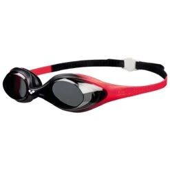 Arena Spider Jr. Goggle -Swim Hub Pro 92338 red smoke black side
