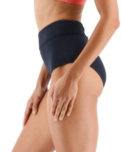 TYR Leila Solid High Waist Bottom 17 TYR Leila Solid High Waist Bottom -Swim Hub Pro blehso7a leila solid high waist bottoms black 1