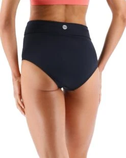 TYR Leila Solid High Waist Bottom 16 TYR Leila Solid High Waist Bottom -Swim Hub Pro blehso7a leila solid high waist bottoms black 2