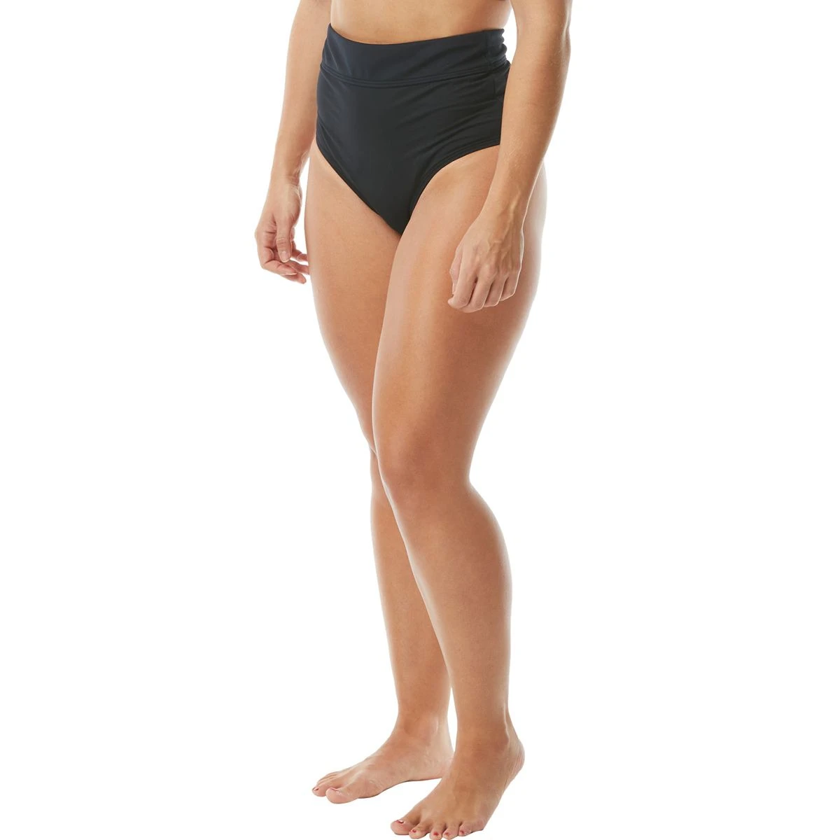 TYR Leila Solid High Waist Bottom 7 TYR Leila Solid High Waist Bottom - Image 5