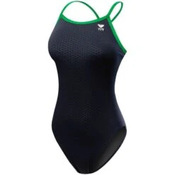 TYR Hexa Durafast Diamondfit 16 TYR Hexa Durafast Diamondfit -Swim Hub Pro dhex7 black green front