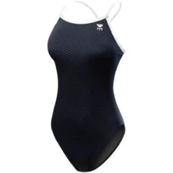 TYR Hexa Durafast Diamondfit 20 TYR Hexa Durafast Diamondfit -Swim Hub Pro dhex7 black white front