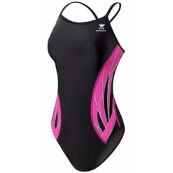 TYR Phoenix Splice Diamondfit -Swim Hub Pro dpx7 black pink front