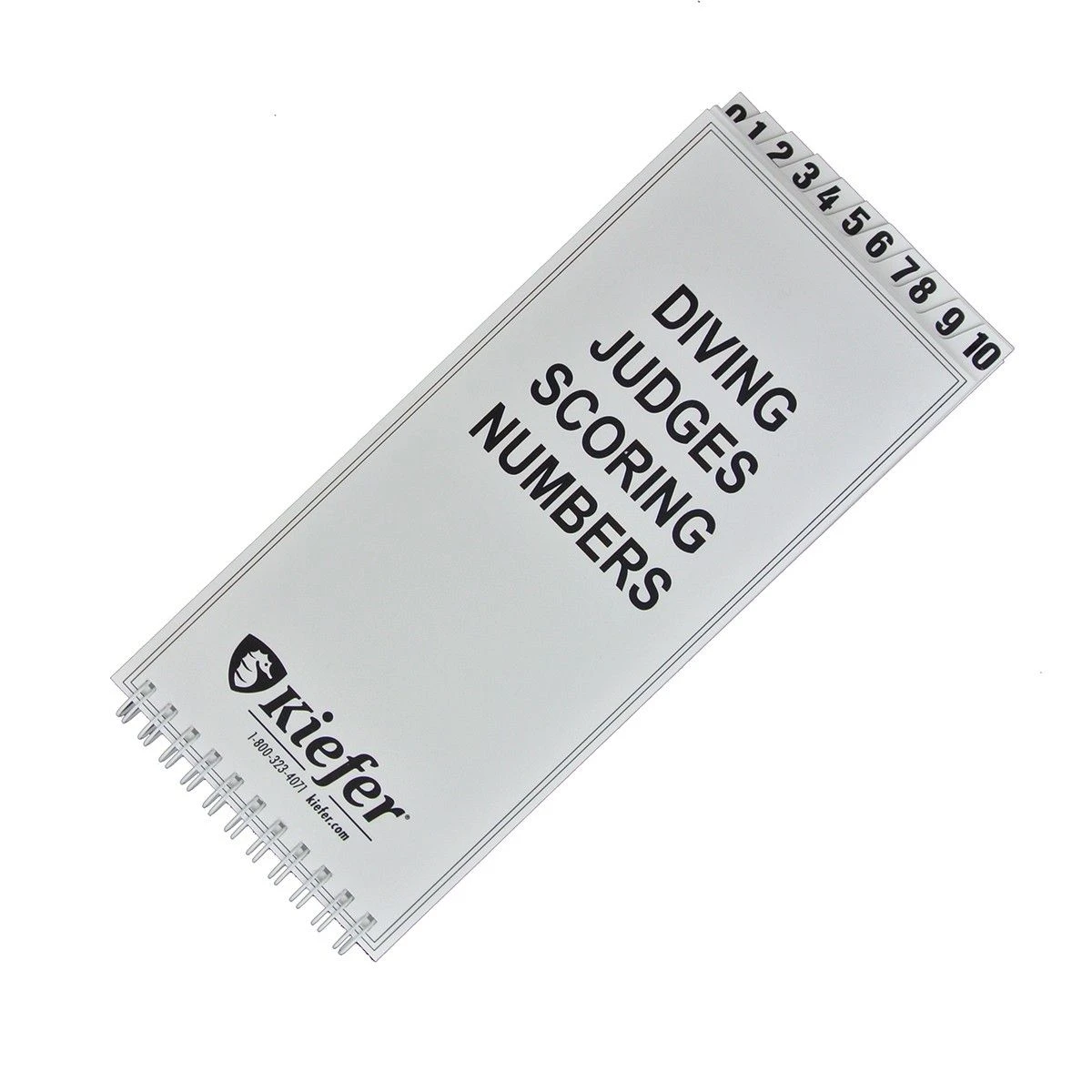 Kiefer Diving Judges Score Card 4 Kiefer Diving Judges Score Card - Image 2