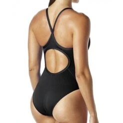 TYR Solid Diamondfit Swimsuit 13 TYR Solid Diamondfit Swimsuit -Swim Hub Pro dsol1 black back r