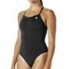 TYR Solid Diamondfit Swimsuit 1 TYR Solid Diamondfit Swimsuit -Swim Hub Pro dsol1 black front r