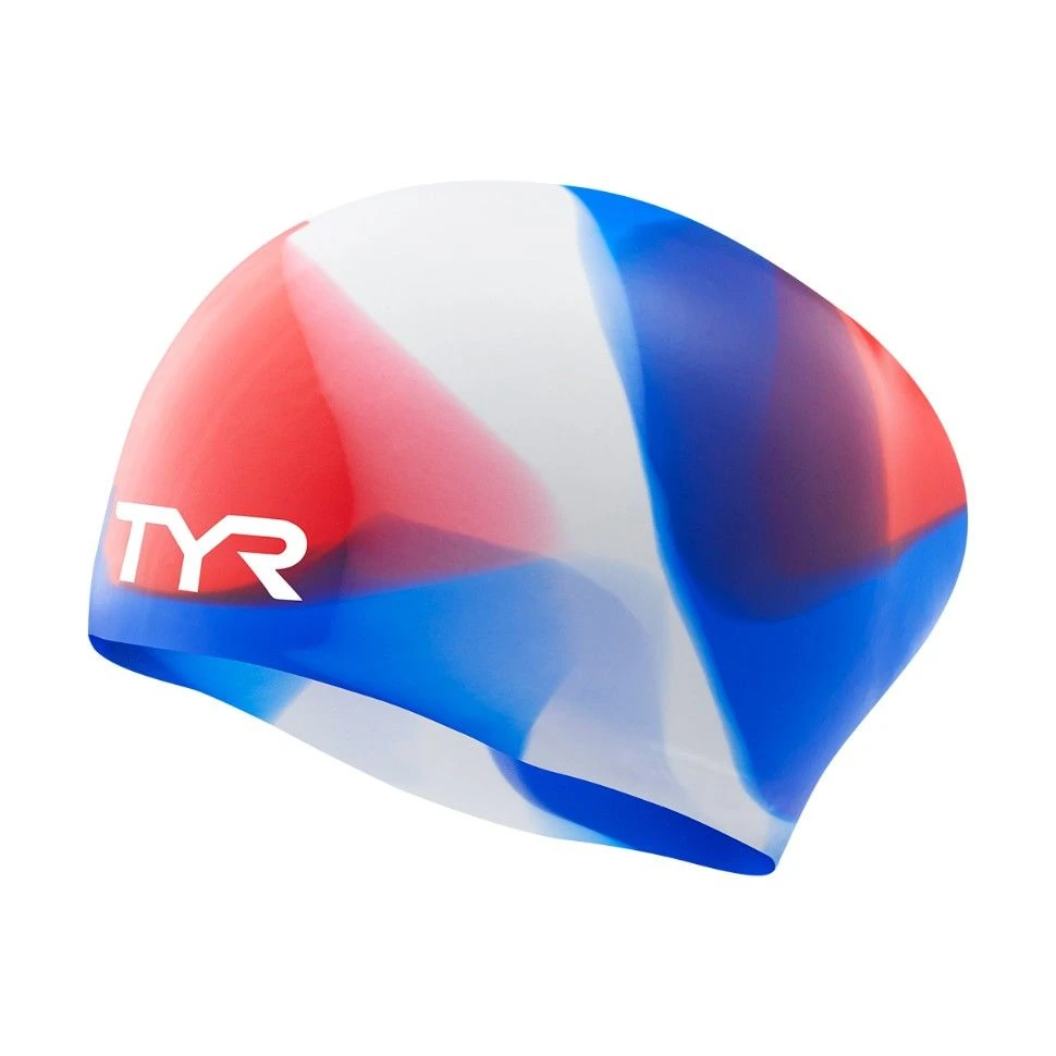TYR Tiedye Long Hair Youth Cap 4 TYR Tiedye Long Hair Youth Cap - Image 2