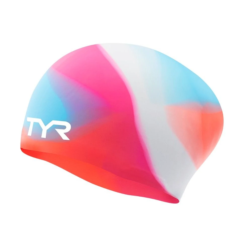 TYR Tiedye Long Hair Youth Cap 5 TYR Tiedye Long Hair Youth Cap - Image 3