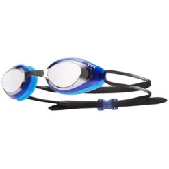 TYR Black Hawk Racing Mirrored Goggles 13 TYR Black Hawk Racing Mirrored Goggles -Swim Hub Pro lgbhm silver blue 1