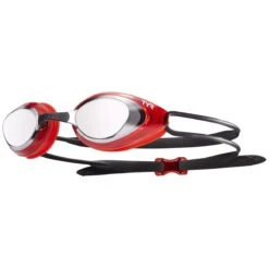 TYR Black Hawk Racing Mirrored Goggles 14 TYR Black Hawk Racing Mirrored Goggles -Swim Hub Pro lgbhm silver red 1