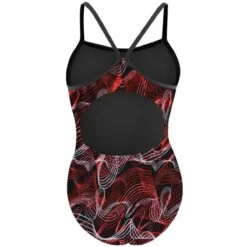 RISE Sandies Female Helix Poly Swimsuit 19 RISE Sandies Female Helix Poly Swimsuit -Swim Hub Pro lgs47 15r bk
