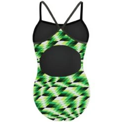 RISE Sandies Female Swerve Poly Swimsuit 17 RISE Sandies Female Swerve Poly Swimsuit -Swim Hub Pro lgs47 16g bk