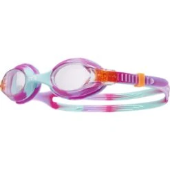 TYR Kid's Swimple Tie Dye Goggle 15 TYR Kid's Swimple Tie Dye Goggle -Swim Hub Pro lgswtd clear pink mint