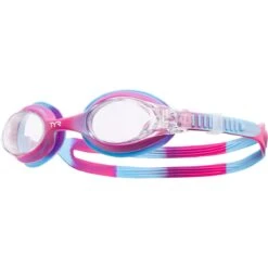 TYR Kid's Swimple Tie Dye Goggle 17 TYR Kid's Swimple Tie Dye Goggle -Swim Hub Pro lgswtd pink blue