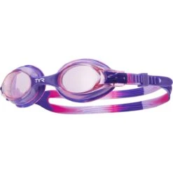TYR Kid's Swimple Tie Dye Goggle 18 TYR Kid's Swimple Tie Dye Goggle -Swim Hub Pro lgswtd pink purple