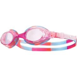 TYR Kid's Swimple Tie Dye Goggle 19 TYR Kid's Swimple Tie Dye Goggle -Swim Hub Pro lgswtd pink white